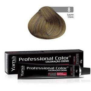 Tinta Profissional Color 60g 8 Louro Claro - Yama