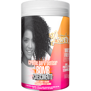 Creme Para Pentear 800g Curly Cream Bomb - Soul Power