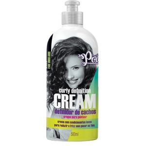 Creme Para Pentear 500ml Curly Definition Definidor De Cachos - Soul Power