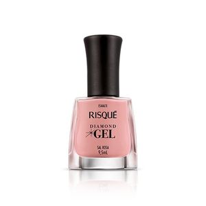 Esmalte Diamond Gel Cremoso 9,5ml Sal Rosa - Risque