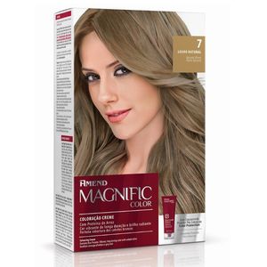 Tinta Magnific Color 7 Louro Natural - Amend
