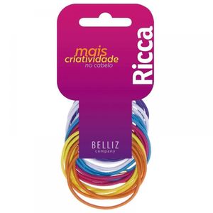 Elastico Para Cabelo Fino Ref. 889 18 Unidades - Ricca