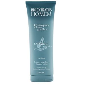 Shampoo 250ml Homem Grisalhos - Bio Extratus