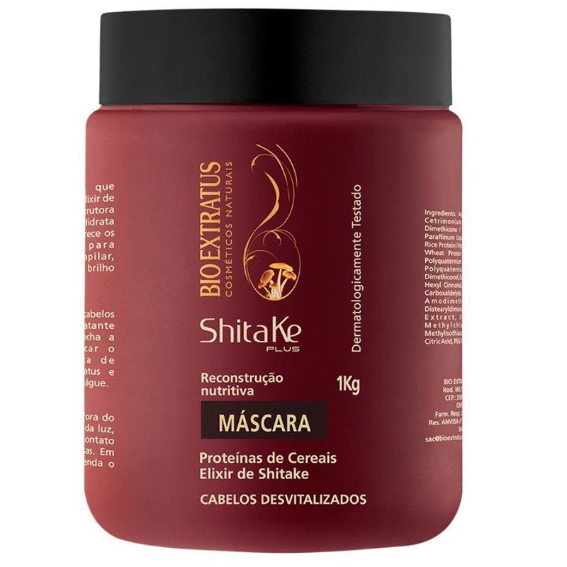 Máscara Shitake Plus Bio Extratus 1Kg