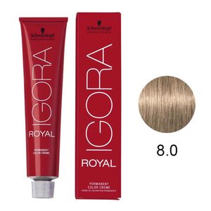 Tinta 60ml 8.0 Louro Claro - Igora Royal