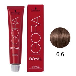 Tinta 60ml 6.6 Louro Escuro Marrom - Igora Royal