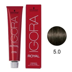 Tinta 60ml 5.0 Castanho Claro - Igora Royal