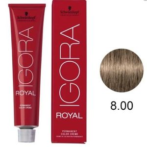 Tinta 60ml 8.00 Louro Claro Extra - Igora Royal