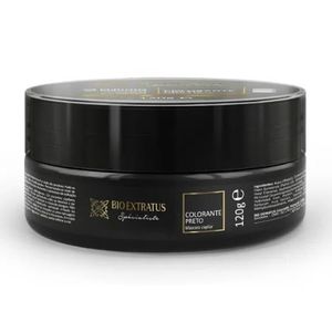 Mascara 120g Colorante Preta - Bio Extratus