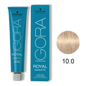 Tinta 60g Highlifts 10.0 Igora Royal