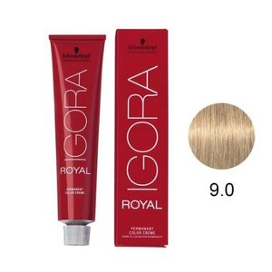 Tinta 60ml 9.0 Louro Extra Claro - Igora Royal