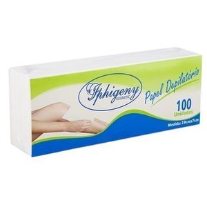 Papel P/ Depilicao 100 Un - Iphigeny