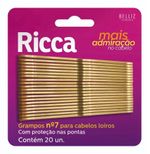 Grampo-Para-Cabelo-N07-Loiro-Ref.-343-20-Unidades---Ricca-194000