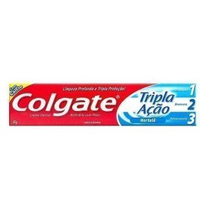 Creme Dental Tripla Acao 90g Hortela - Colgate
