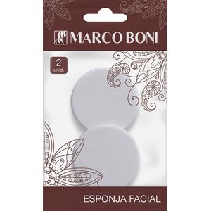 Esponja Facial Limpeza 2 Unidades Ref. 8424 - Marco Boni