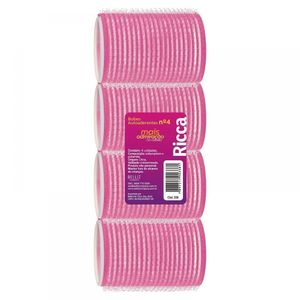 Bob Com Velcro N04 4 Unidades Ref. 338 Cores Sortidas - Ricca