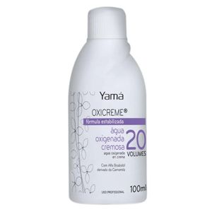 Agua Oxigenada Oxicreme 100ml 20 Volumes - Yama