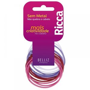 Elastico Para Cabelo Fino Ref. 891 18 Unidades - Ricca