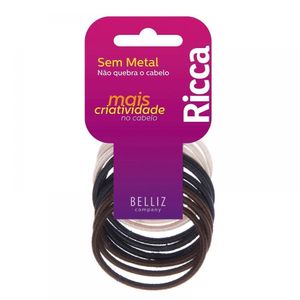 Elastico Para Cabelo Fino Ref. 892 18 Unidades - Ricca