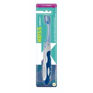 Escova Dental Compact Macia Ref. 2084 Cores Sortidas - Kess