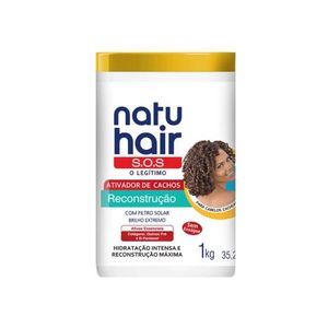Ativador De Cachos 1kg Reconstrucao - Natu Hair