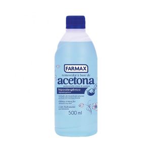 Removedor De Esmalte 500ml A Base De Acetona - Farmax
