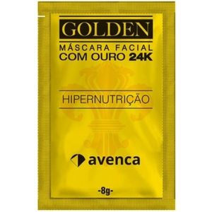 Mascara Facial Golden 24k 8g Hipernutricao - Avenca