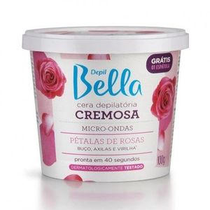 Cera Depilatoria Micro-Ondas 100g Petalas De Rosas - Depil Bella