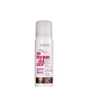 Spray Retoque Da Cor 75ml Castanho Claro - Amend