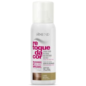 Spray Retoque Da Cor 75ml Louro Natural - Amend