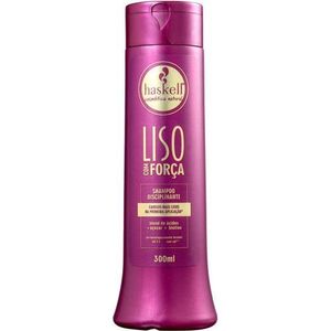 Shampoo 300ml Liso Com Forca  - Haskell