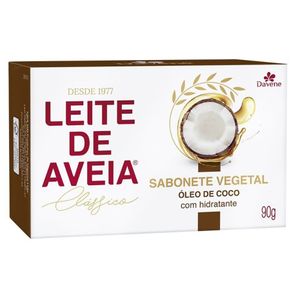 Sabonete De Aveia 90g Leite De Coco - Davene