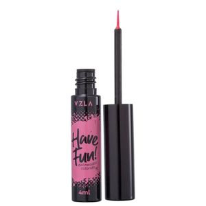 Delineador 4ml Have Fun Rosa - Vizzela
