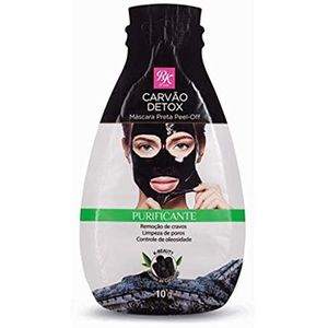 Mascara Facial Preta 10g Carvão Detox - Kiss Ny