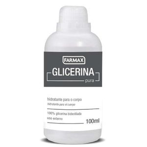 Glicerina Pura 100ml Hidratante - Farmax