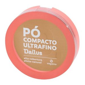 Pó Compacto Ultrafino Vegano D5 Medio - Dailus