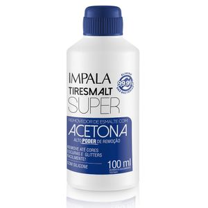 Removedor De Esmalte Tiresmalt 100ml Super Com Acetona - Impala