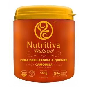 Cera Depilatoria Quente 540g Camomila - Nutritiva