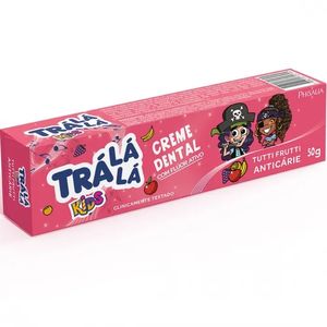 Creme Dental Tra-La-La 50g Tutti Frutti - Phisalia