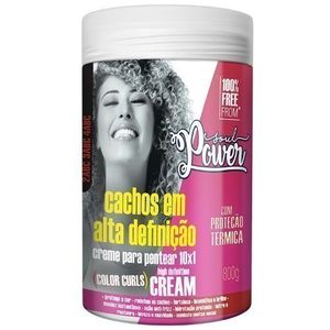 Creme Para Pentear 800g Color Curls High Definition - Soul Power