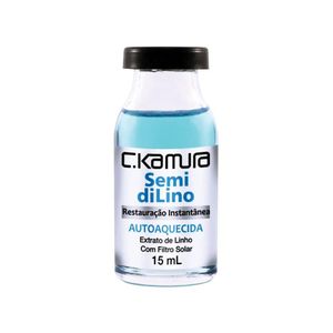Superdose Autoaquecida 15ml Semi Di Lino Restauracao - C.Kamura