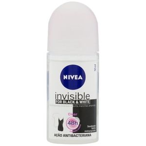 Desodorante Roll-On 50ml Invisible For Black & White Woman - Nivea