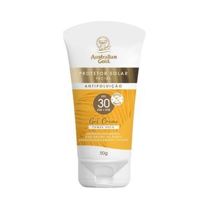 Protetor Solar Facial 50g Gel Creme Fps 30 - Australian Gold