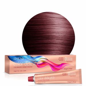 Coloracao Vegana Color Delicate 50g 6.66 Louro Escuro Vermelho Int. - Amend