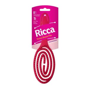 Escova Para Pentear Shower Flex Rosa Ref. 453 - Ricca