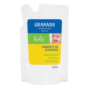 Refil Sabonete Liquido 250ml Glicerina Tradicional - Granado