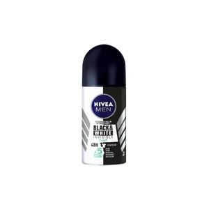 Desodorante Roll-On 50ml Invisible Black e White - Nivea