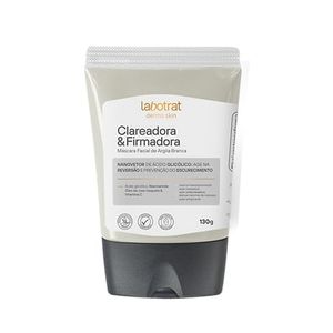 Mascara Facial de Argila Branca 130g Clareadora e Firmadora - Labotrat