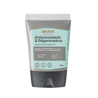 Mascara-Facial-de-Argila-Preta-130g-Antiporosidade-e-Regeneradora---Labotrat-791365