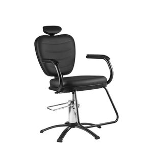 Cadeira Hidráulica Reclinável Top 3760 Rpr Black - Dompel Moveis
